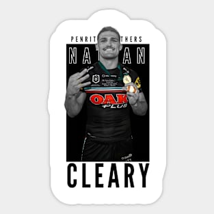 Nathan Cleary Threepeat Penrith Panthers Sticker